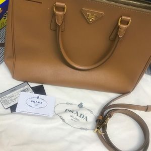 Prada Saffiano lux bag